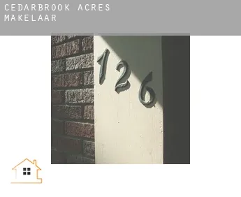 Cedarbrook Acres  makelaar