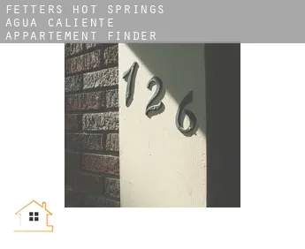 Fetters Hot Springs-Agua Caliente  appartement finder