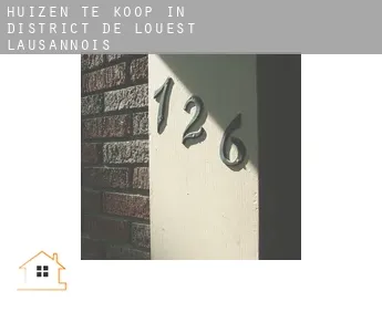 Huizen te koop in  District de l'Ouest lausannois