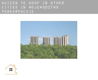 Huizen te koop in  Other cities in Wojewodztwo Podkarpackie