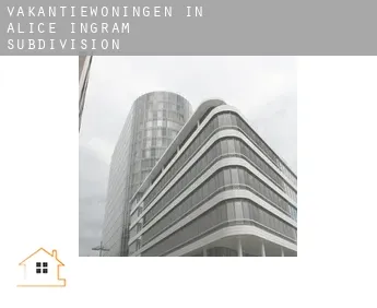 Vakantiewoningen in  Alice Ingram Subdivision