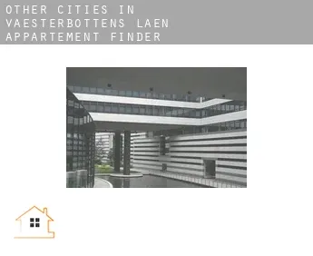 Other cities in Vaesterbottens Laen  appartement finder