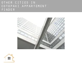 Other cities in Cotopaxi  appartement finder
