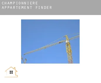 Championnière  appartement finder