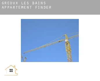 Gréoux-les-Bains  appartement finder