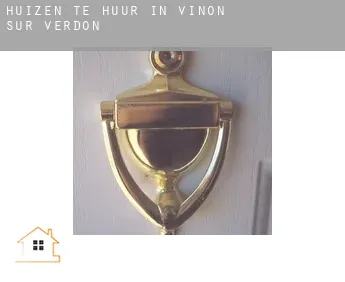 Huizen te huur in  Vinon-sur-Verdon