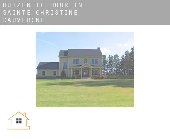 Huizen te huur in  Sainte-Christine-d'Auvergne