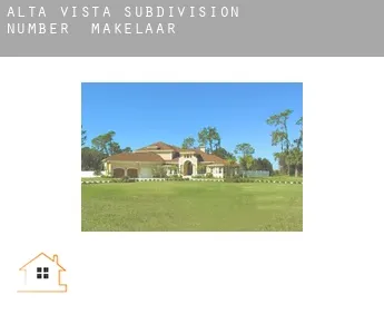 Alta Vista Subdivision Number 1  makelaar