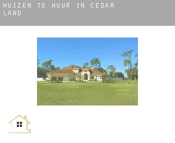 Huizen te huur in  Cedar Land