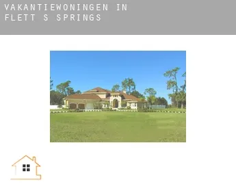 Vakantiewoningen in  Flett's Springs