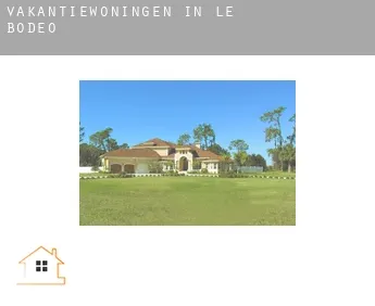 Vakantiewoningen in  Le Bodéo