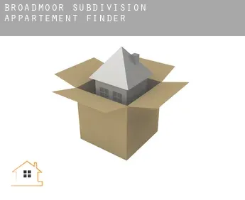 Broadmoor Subdivision  appartement finder