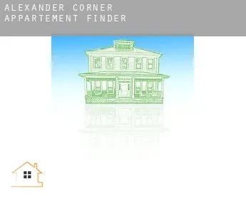 Alexander Corner  appartement finder