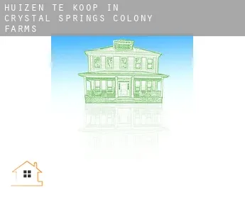 Huizen te koop in  Crystal Springs Colony Farms