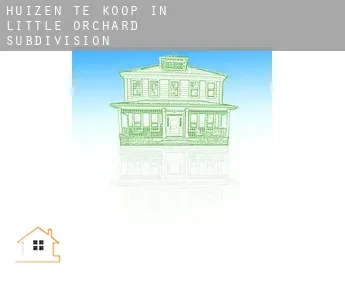 Huizen te koop in  Little Orchard Subdivision