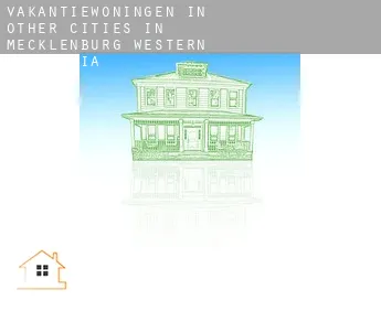 Vakantiewoningen in  Other cities in Mecklenburg-Western Pomerania