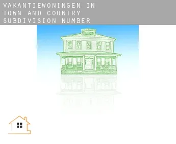 Vakantiewoningen in  Town and Country Subdivision Number 2