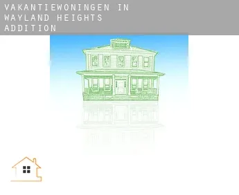Vakantiewoningen in  Wayland Heights Addition