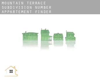 Mountain Terrace Subdivision Number 1-4  appartement finder