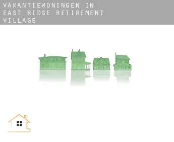 Vakantiewoningen in  East Ridge Retirement Village