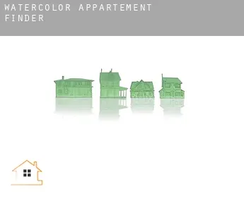 Watercolor  appartement finder