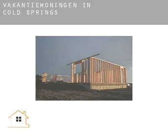 Vakantiewoningen in  Cold Springs