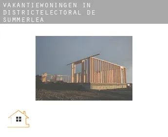 Vakantiewoningen in  Districtélectoral de Summerlea