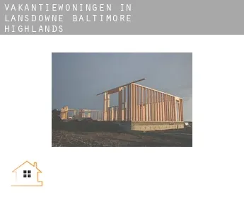 Vakantiewoningen in  Lansdowne-Baltimore Highlands