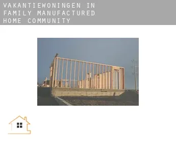 Vakantiewoningen in  Family Manufactured Home Community