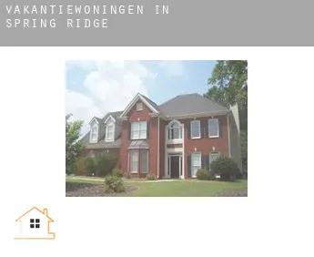 Vakantiewoningen in Spring Ridge