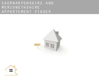 Caernarfonshire and Merionethshire  appartement finder