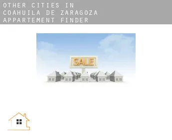 Other cities in Coahuila de Zaragoza  appartement finder