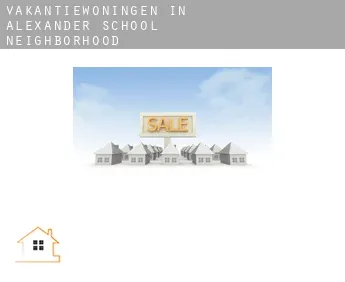 Vakantiewoningen in  Alexander School Neighborhood