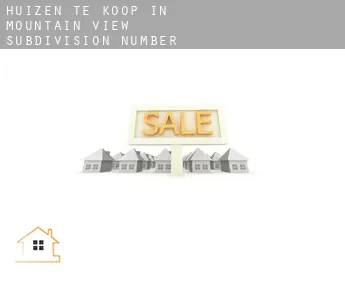 Huizen te koop in  Mountain View Subdivision Number 10