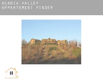 Acadia Valley  appartement finder