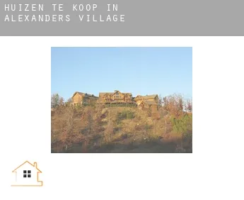 Huizen te koop in  Alexanders Village