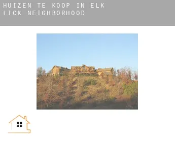 Huizen te koop in  Elk Lick Neighborhood