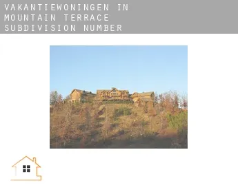 Vakantiewoningen in  Mountain Terrace Subdivision Number 1-4