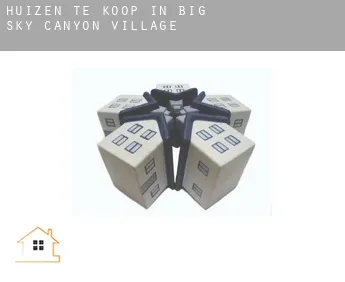 Huizen te koop in  Big Sky Canyon Village