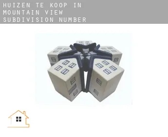 Huizen te koop in  Mountain View Subdivision Number 10