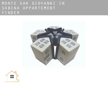 Monte San Giovanni in Sabina  appartement finder