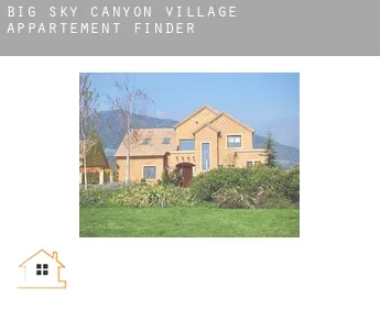 Big Sky Canyon Village  appartement finder