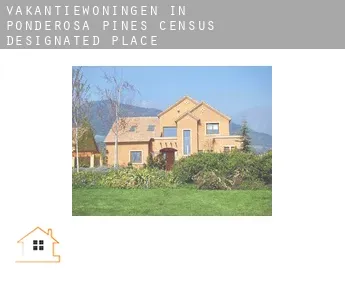 Vakantiewoningen in  Ponderosa Pines