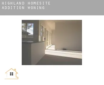 Highland Homesite Addition  woning