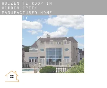 Huizen te koop in  Hidden Creek Manufactured Home Community