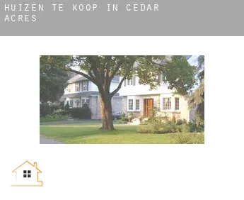 Huizen te koop in  Cedar Acres