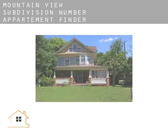 Mountain View Subdivision Number 11  appartement finder
