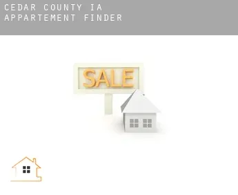 Cedar County  appartement finder