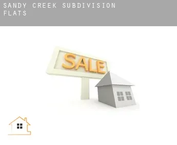 Sandy Creek Subdivision  flats