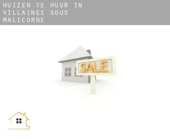 Huizen te huur in  Villaines-sous-Malicorne